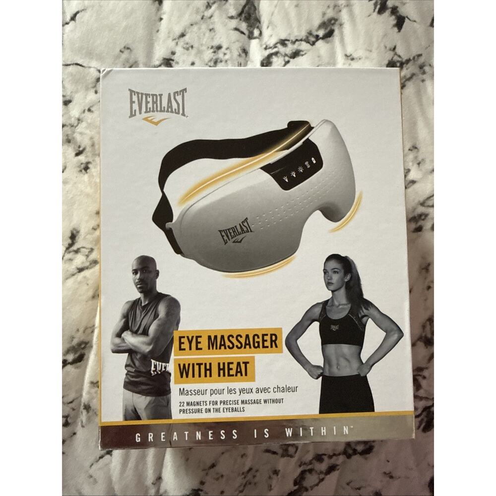 Everlast Eye Massager - For Chronic Headaches, Vision Strain & Stress Relief NEW